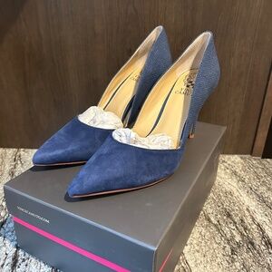 Vince Camuto Airmosah Moody Blue Women's Pump